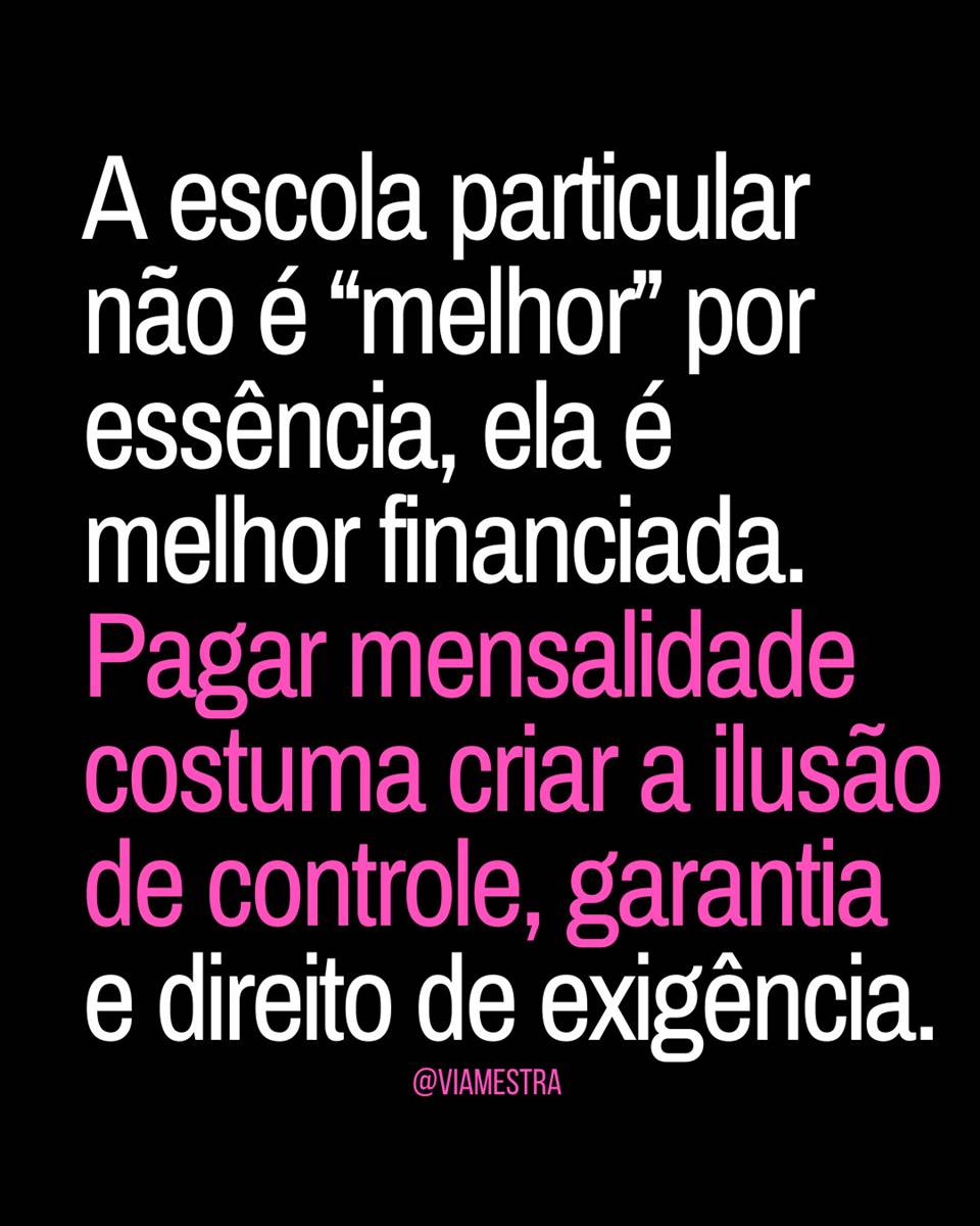 Escola pública x privada: a geografia do abismo (parte II)
