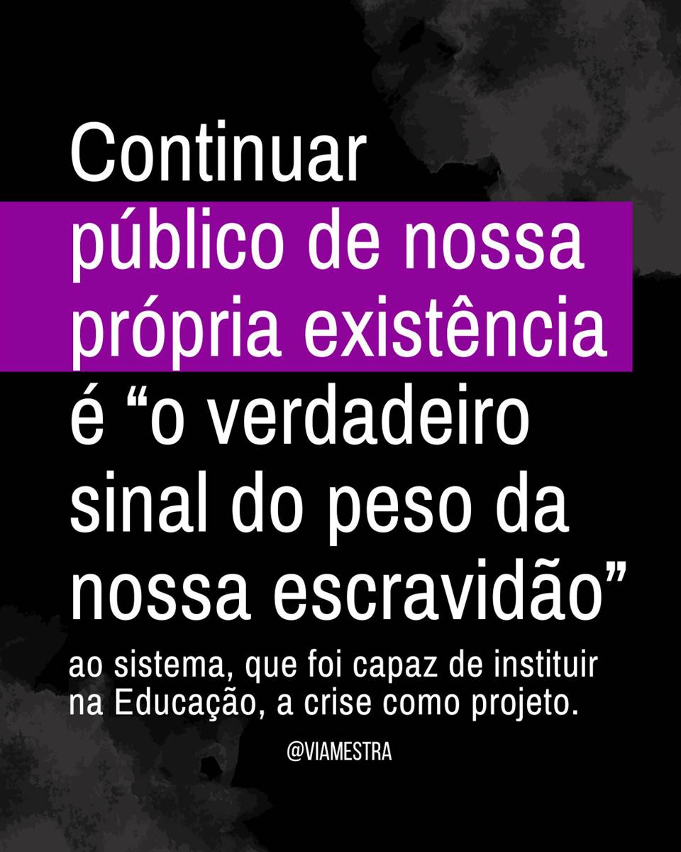 Segunda tem post! Questões sobre o adoecimento docente e o mal-estar escolar.