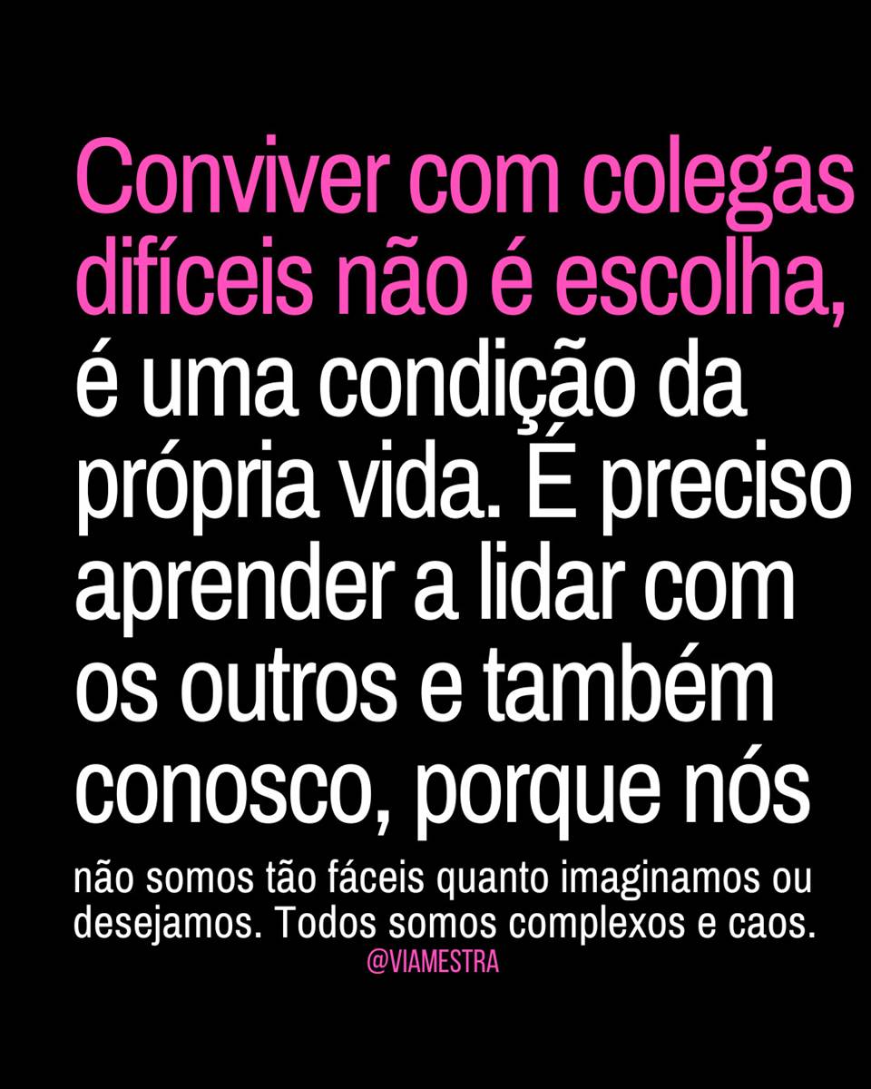 Reflexões sobre convivência no ambiente escolar