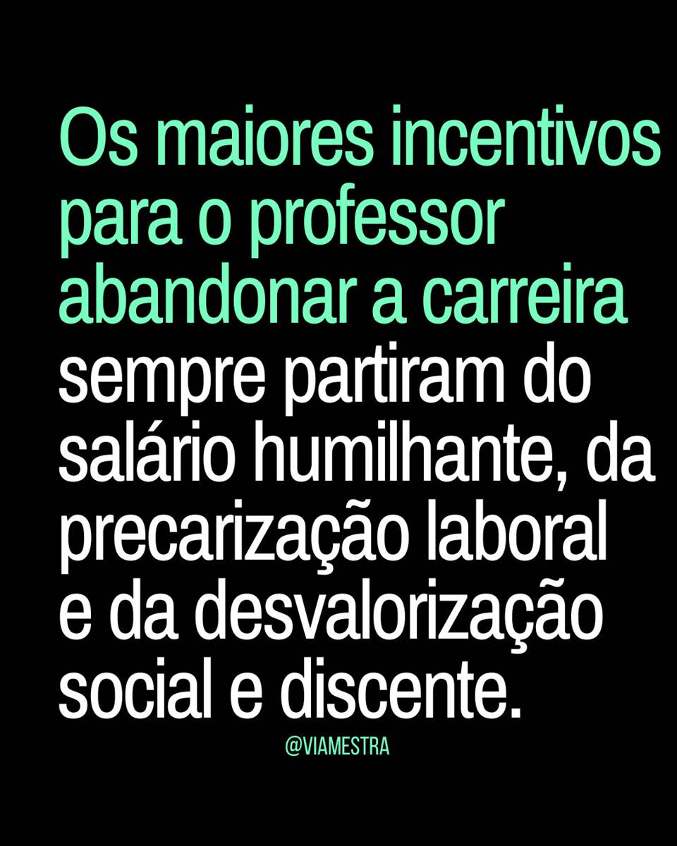 Toda segunda posto trechos da coluna no jornal, onde escrevo sobre o mal-estar docente e escolar. E hoje continuo a discussão sobre o apagão de professores, profetizado para o Brasil até o ano de 2040.