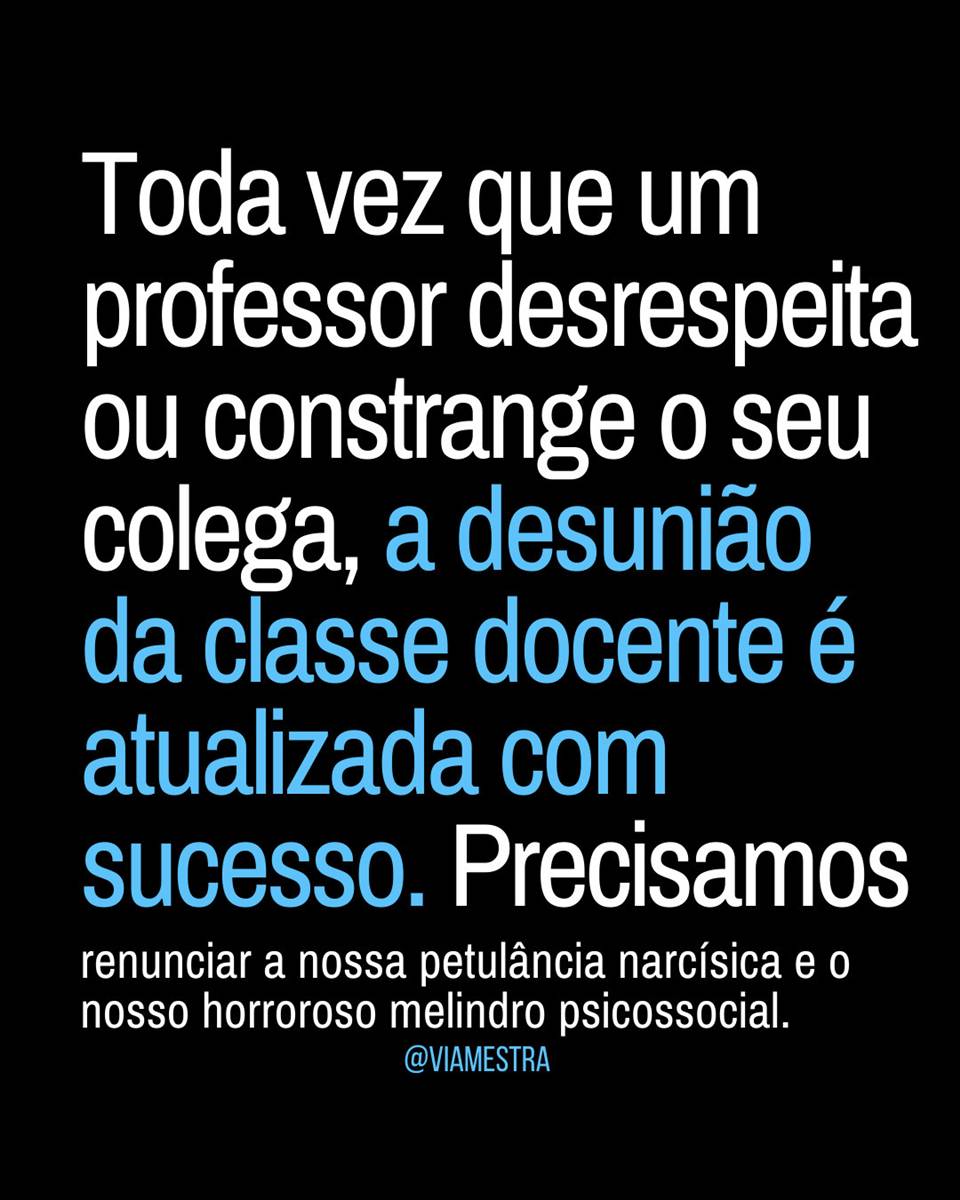 Senta que a “DR” continua...