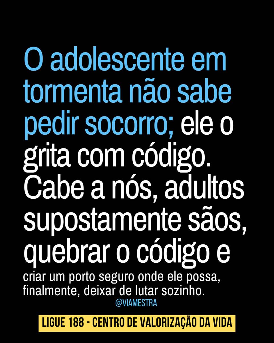 Não é só uma 'fase difícil'