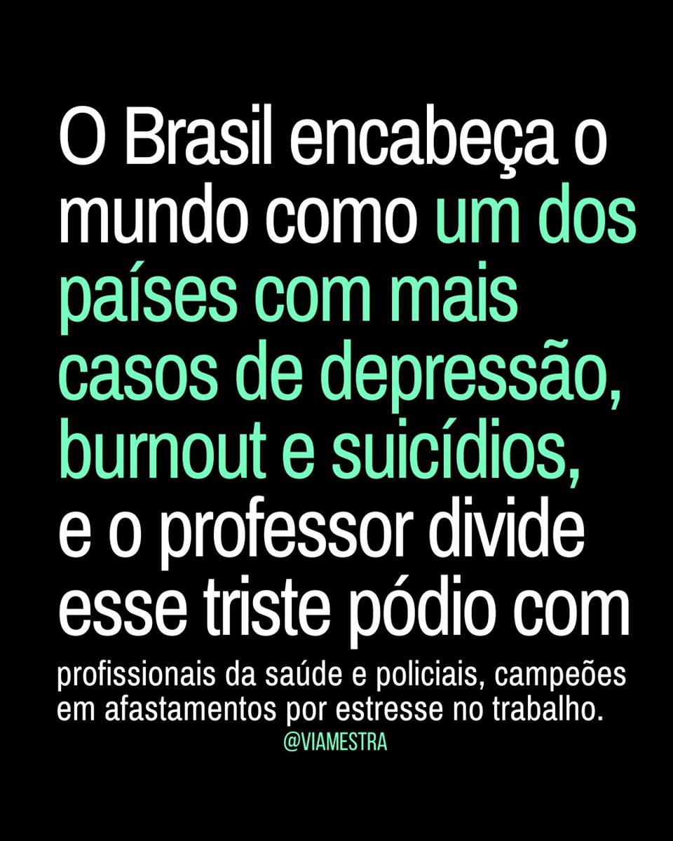Hoje posto trechos da coluna no jornal, onde escrevo sobre o mal-estar docente e escolar.