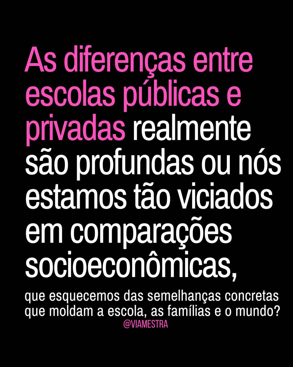 Escola pública x privada: a geografia do abismo (parte I)
