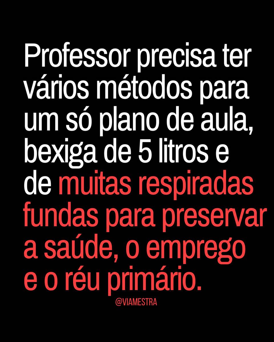 Dia do professor: o que tem pra comemorar?