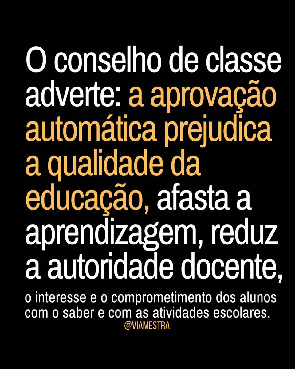 O último Conselho de Classe