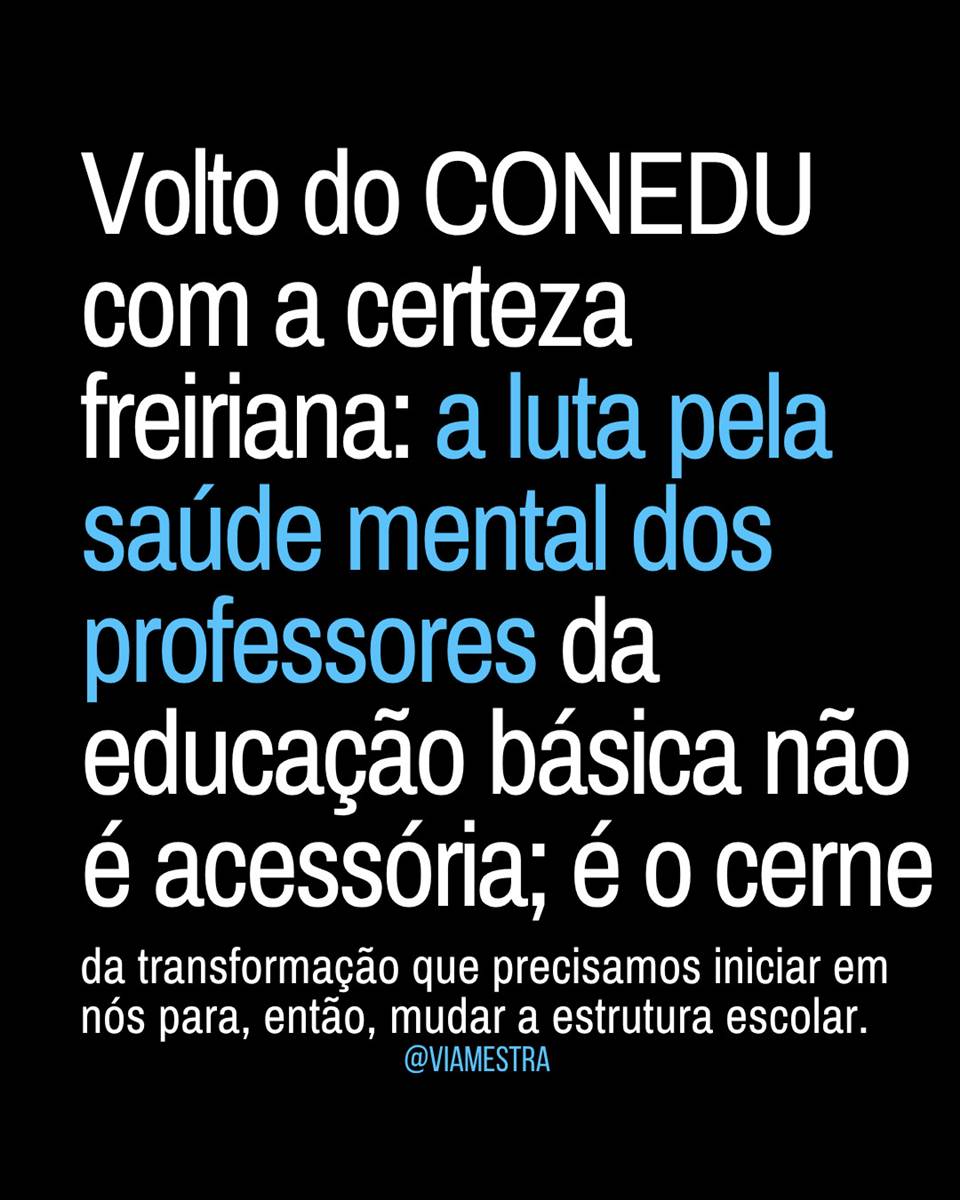 Conedu: ressonâncias de uma primeira imersão