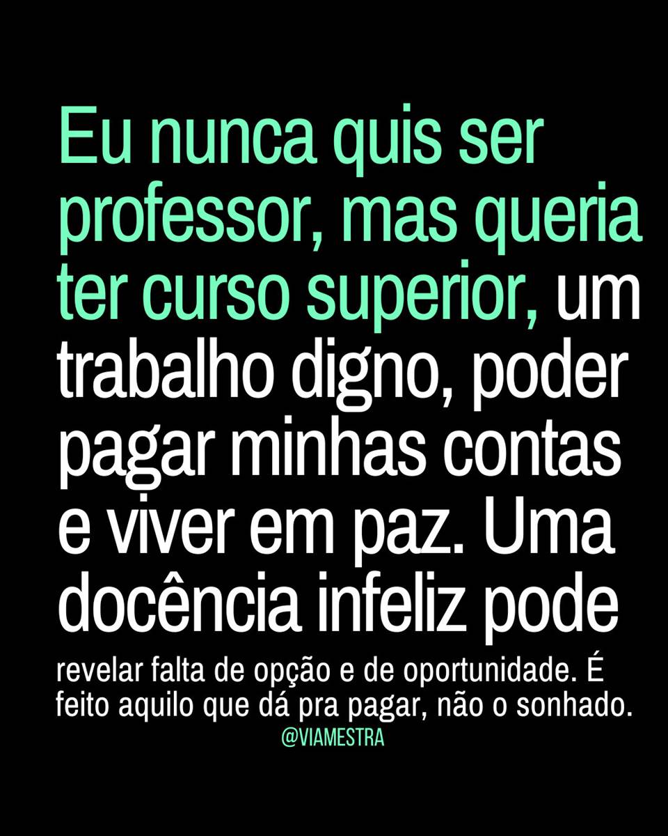 Toda segunda posto trechos da coluna no jornal, onde escrevo sobre o mal-estar docente e escolar.
