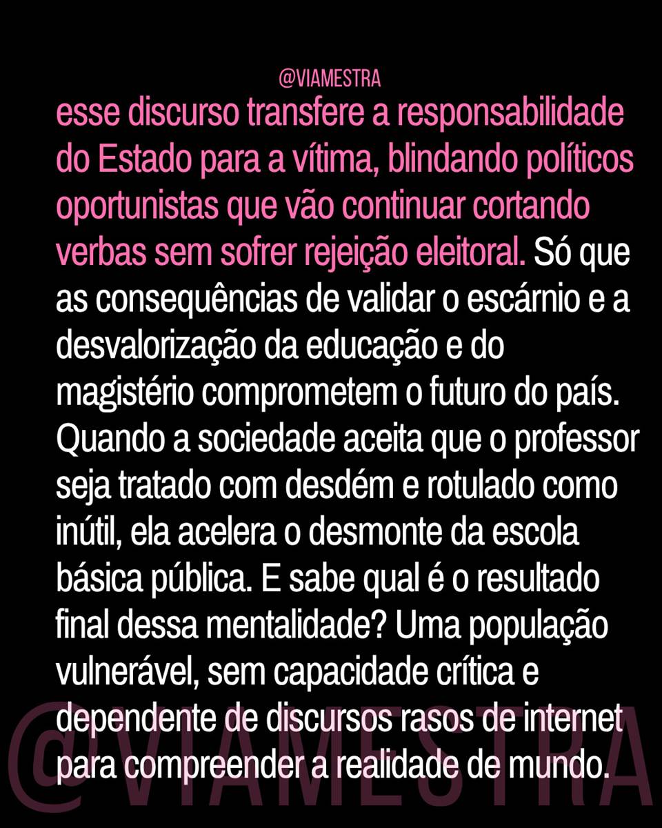 Por que grande parte da sociedade brasileira decidiu premiar o escárnio e punir o giz? (5/10)