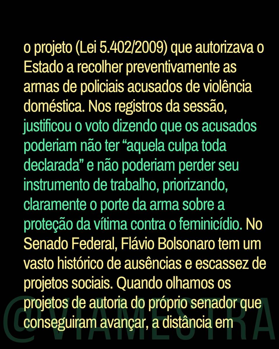 O que os candidatos a Presidência construíram para o Brasil? Parte 1: Flávio Bolsonaro (5/10)