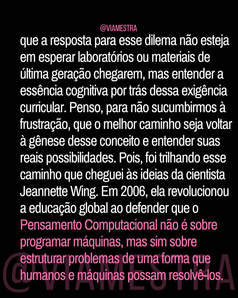Pensamento Computacional na prática (5/10)