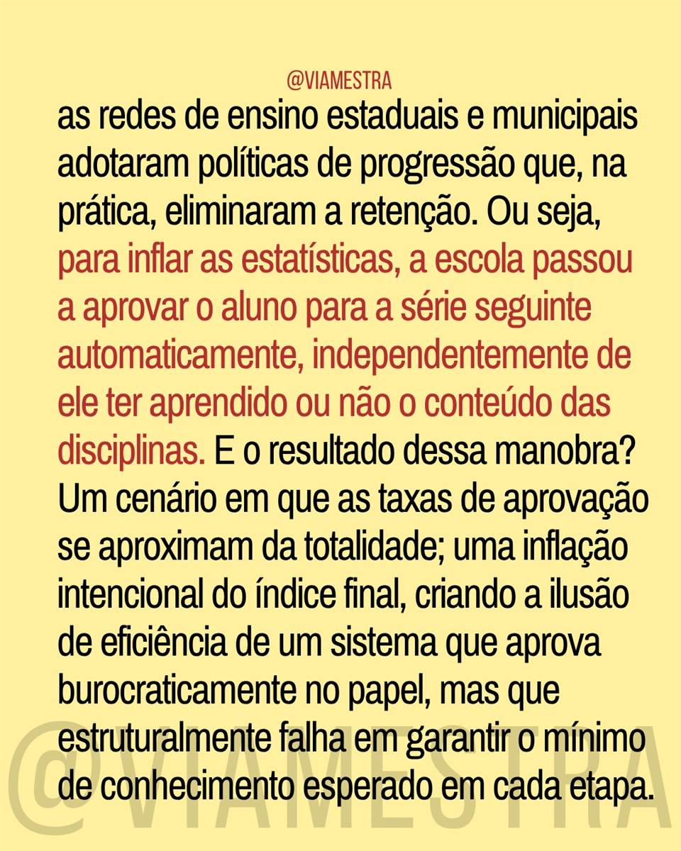 A ilusão dos recordes: o abismo entre o IDEB e o chão da escola (5/10)