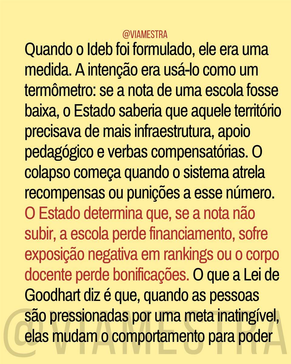 A ilusão dos recordes: o abismo entre o IDEB e o chão da escola (9/10)