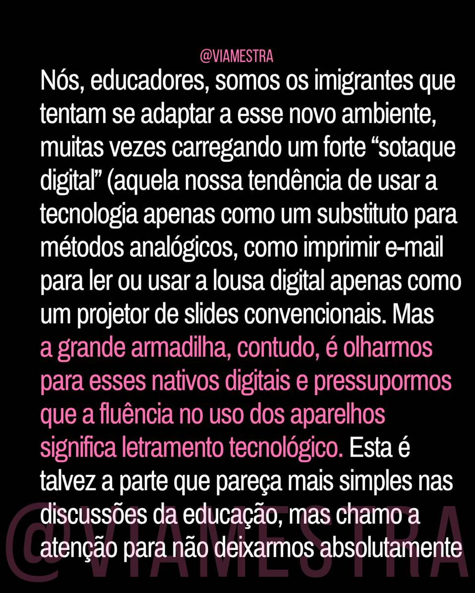 Nativos digitais ou consumidores passivos? A urgência do Eixo 2 da BNCC Computação nas escolas. (4/10)