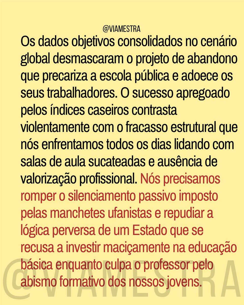 O Brasil no PISA/2025: entre o cinismo das manchetes e o emapte com nações em crises humanitárias (parte 2) (10/10)
