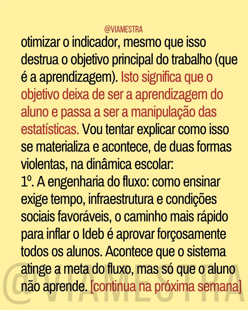 A ilusão dos recordes: o abismo entre o IDEB e o chão da escola (10/10)