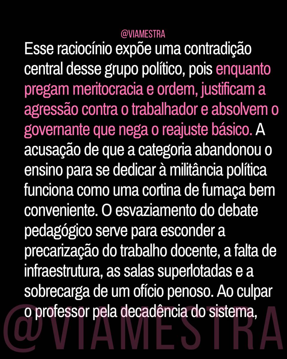 Por que grande parte da sociedade brasileira decidiu premiar o escárnio e punir o giz? (4/10)