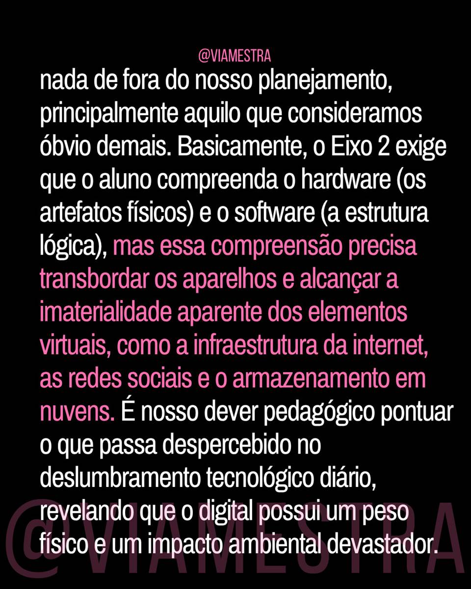 Nativos digitais ou consumidores passivos? A urgência do Eixo 2 da BNCC Computação nas escolas. (5/10)
