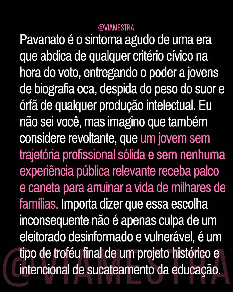 Por que a educação está nas mãos dos inimigos do conhecimento? (5/10)