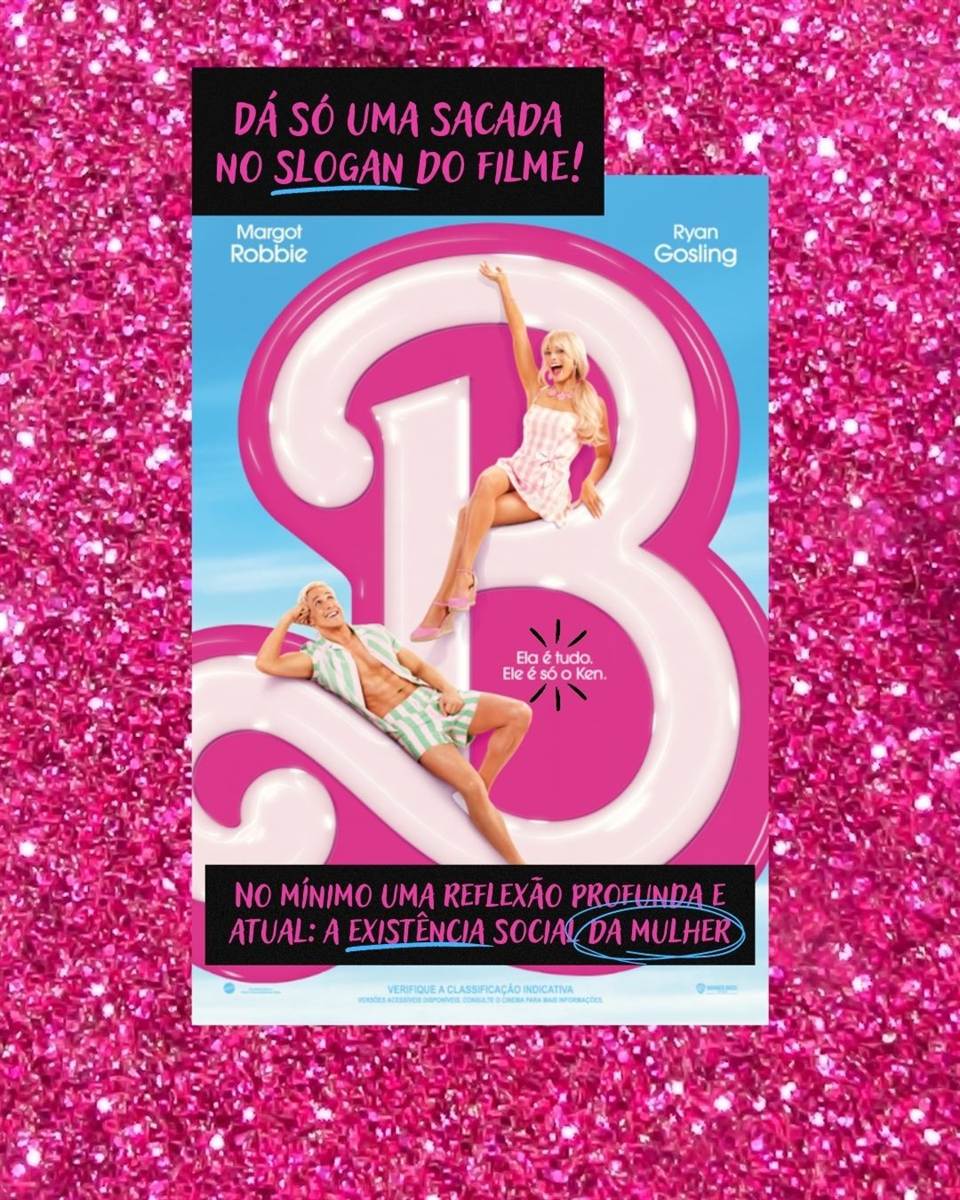 Eu não resisti! Mal dou conta de fazer um post por semana, cá estou eu publicando a Barbie, o pink e o entretenimento. Por que? (8/10)