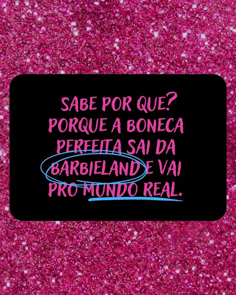 Eu não resisti! Mal dou conta de fazer um post por semana, cá estou eu publicando a Barbie, o pink e o entretenimento. Por que? (4/10)