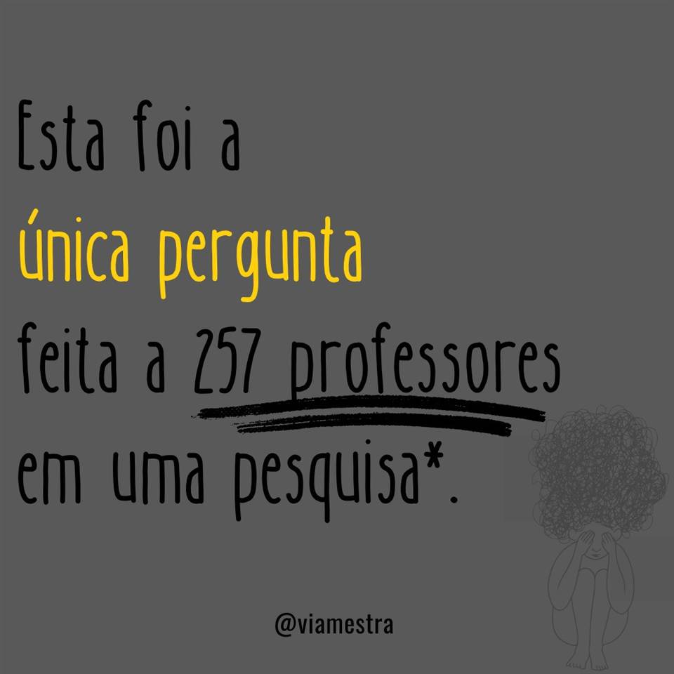 Estamos apresentando o resultado de uma série de pesquisas que abordam e apresentam dados sobre o estresse docente associado à síndrome de burnout. (2/10)