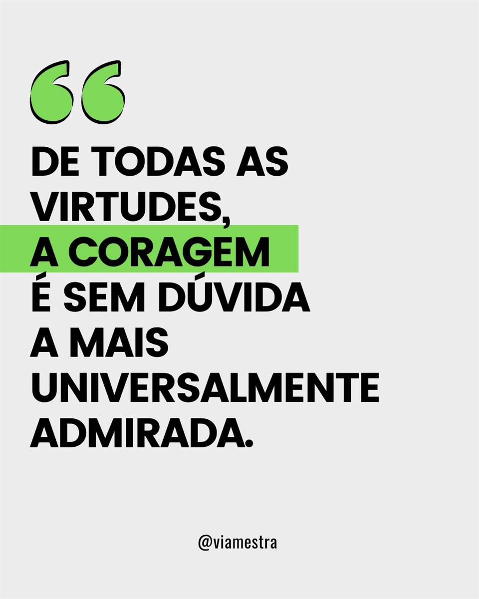 Para homenagear os Profissionais da Educação escolhi uma virtude que representa o mais famoso conceito destinado aos heróis: a coragem. Busquei refletir a coragem a partir das abordagens filosóficas presentes no livro “Pequeno tratado das grandes virtudes”, obra-prima (belíssima) do filósofo francês André Comte-Sponville; que reuniu 18 virtudes (objeto de análise) que nos fazem pensar, em como cada uma delas nos faltam. (2/10)