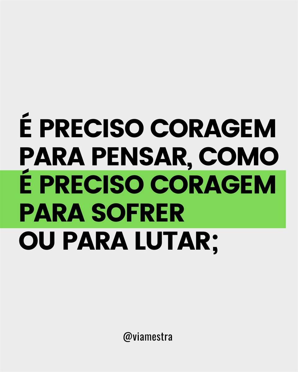 Para homenagear os Profissionais da Educação escolhi uma virtude que representa o mais famoso conceito destinado aos heróis: a coragem. Busquei refletir a coragem a partir das abordagens filosóficas presentes no livro “Pequeno tratado das grandes virtudes”, obra-prima (belíssima) do filósofo francês André Comte-Sponville; que reuniu 18 virtudes (objeto de análise) que nos fazem pensar, em como cada uma delas nos faltam. (8/10)