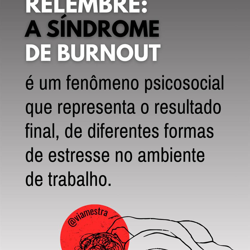 Neste post, a Síndrome de Burnout - PARTE II, prosseguimos com os estudos sobre este mal que tem acometido, com grande frequência, os profissionais da educação. Hoje buscamos explicar as três dimensões que constituem a doença e dão contornos que especificam as características, ao que de fato, apresenta e sente um trabalhador com Burnout. (2/10)