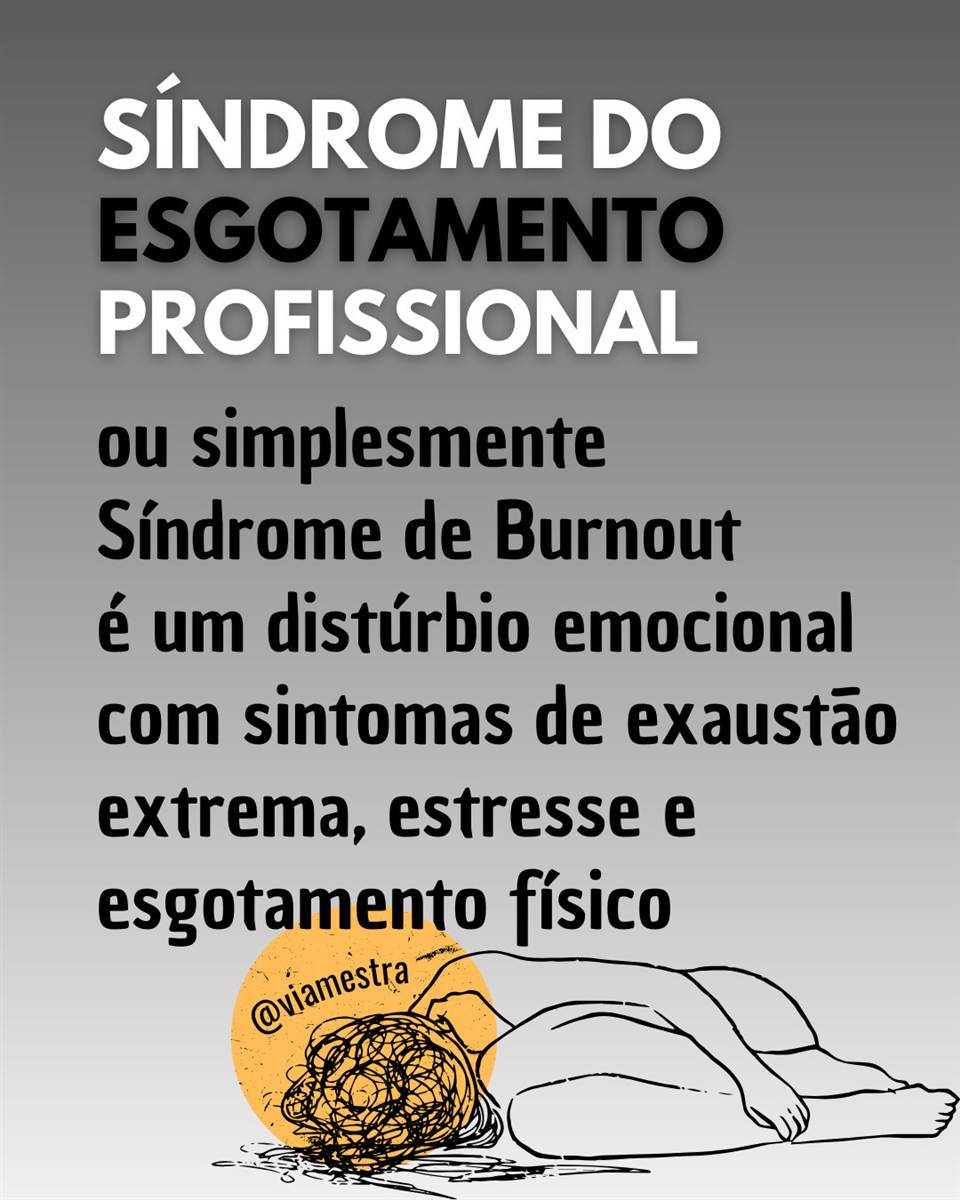 No dia 1º de janeiro de 2022, a Organização Mundial da Saúde (OMS) colocou a síndrome de Burnout na lista das doenças ocupacionais. No Brasil, a doença recebeu o código QD85, dentro da CID-11 (Classificação Estatística Internacional de Doenças e Problemas Relacionados à Saúde). Mas, o que isso significa? Que a síndrome do esgotamento profissional, como é mais conhecida por aqui, passou de estresse comum a uma psicopatologia de problemas de saúde que o trabalhador pode ser acometido no ambiente de trabalho, afetando, assim, a sua saúde física e mental. (2/10)