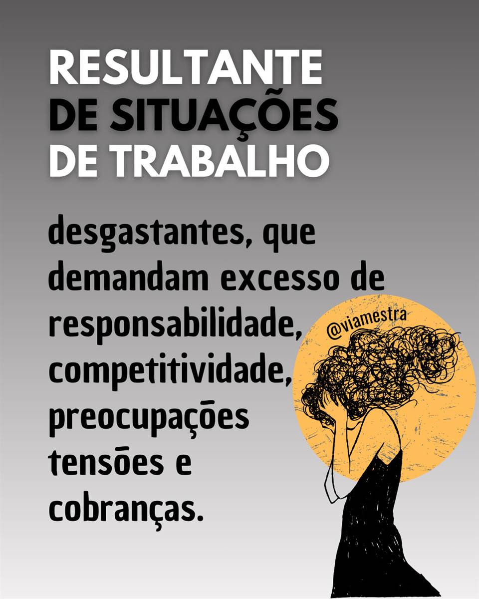No dia 1º de janeiro de 2022, a Organização Mundial da Saúde (OMS) colocou a síndrome de Burnout na lista das doenças ocupacionais. No Brasil, a doença recebeu o código QD85, dentro da CID-11 (Classificação Estatística Internacional de Doenças e Problemas Relacionados à Saúde). Mas, o que isso significa? Que a síndrome do esgotamento profissional, como é mais conhecida por aqui, passou de estresse comum a uma psicopatologia de problemas de saúde que o trabalhador pode ser acometido no ambiente de trabalho, afetando, assim, a sua saúde física e mental. (3/10)