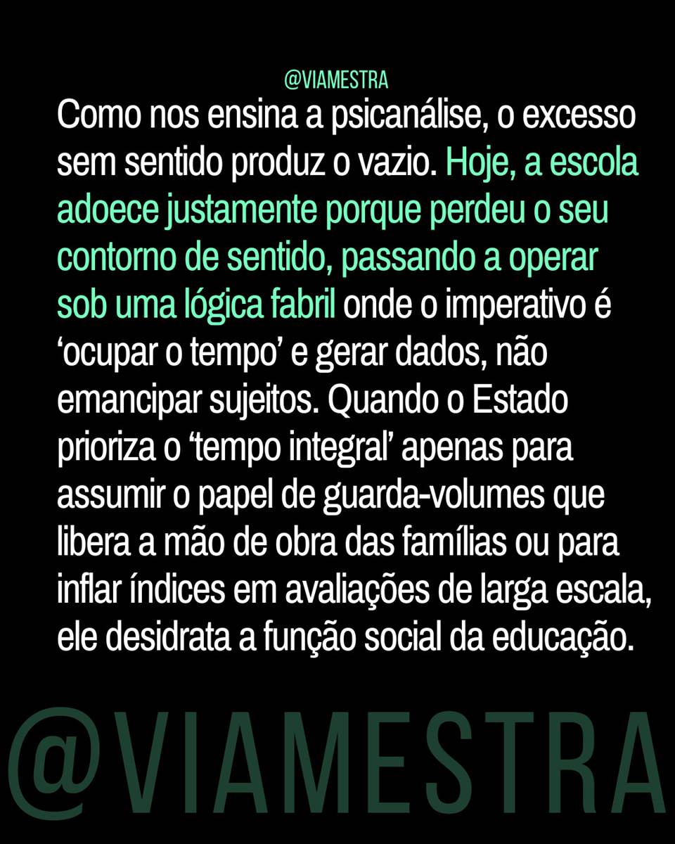 Censo 2025 e o tempo integral: expansão quantitativa ou confinamento institucional? (Parte 5/5) (6/10)