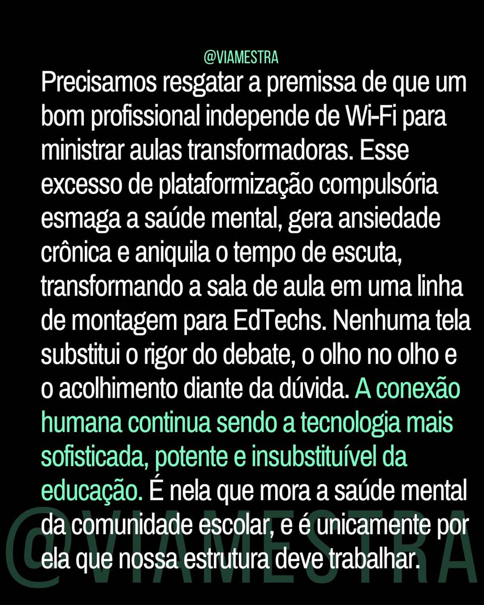 Censo 2025 e a escola conectada: a quem serve esse wi-fi quando os donos das plataformas ocupam o poder público? (10/10)