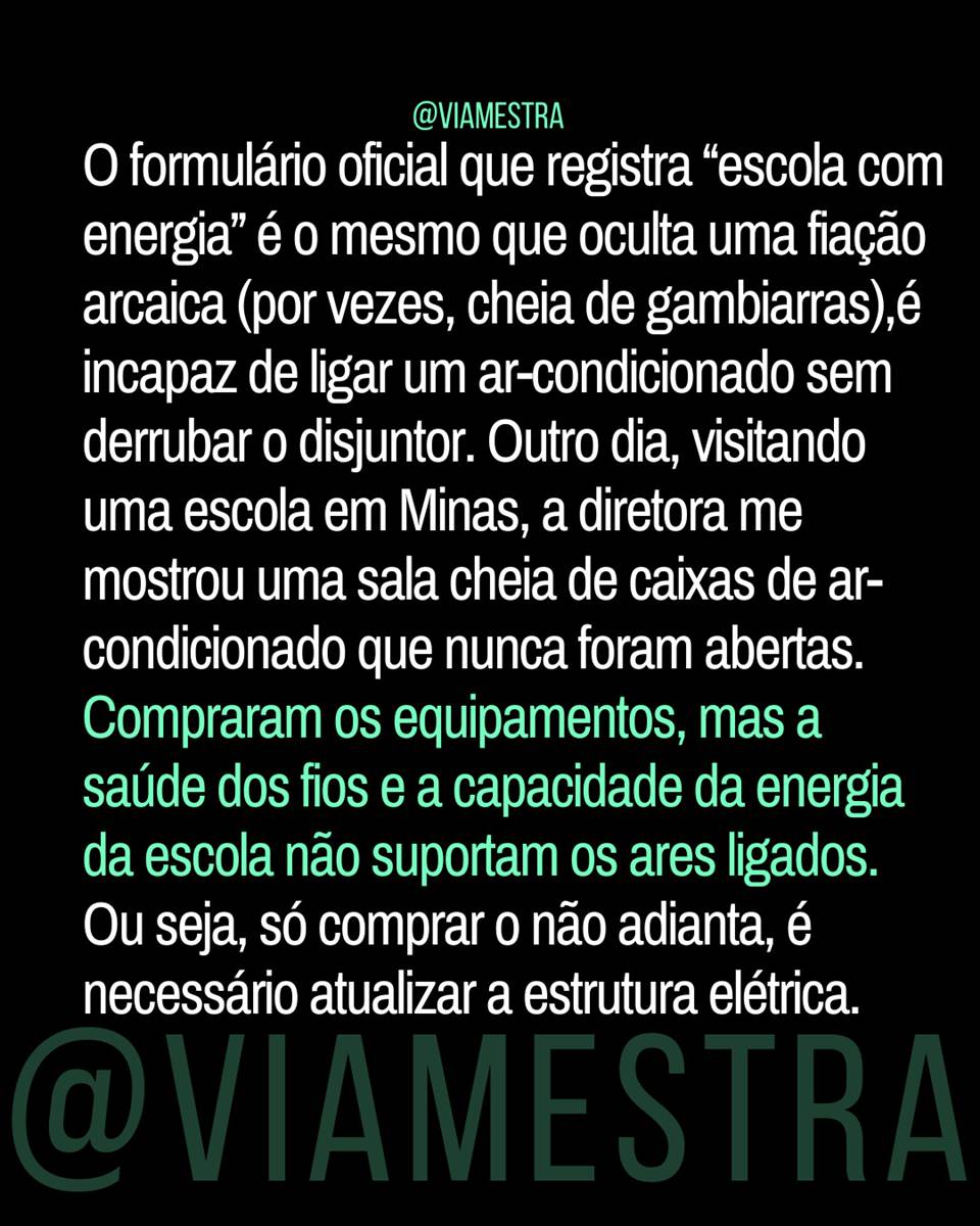 Censo Escolar 2025: entre a estatística fria e a ‘sauna de aula’ (Parte 2/5). (4/9)
