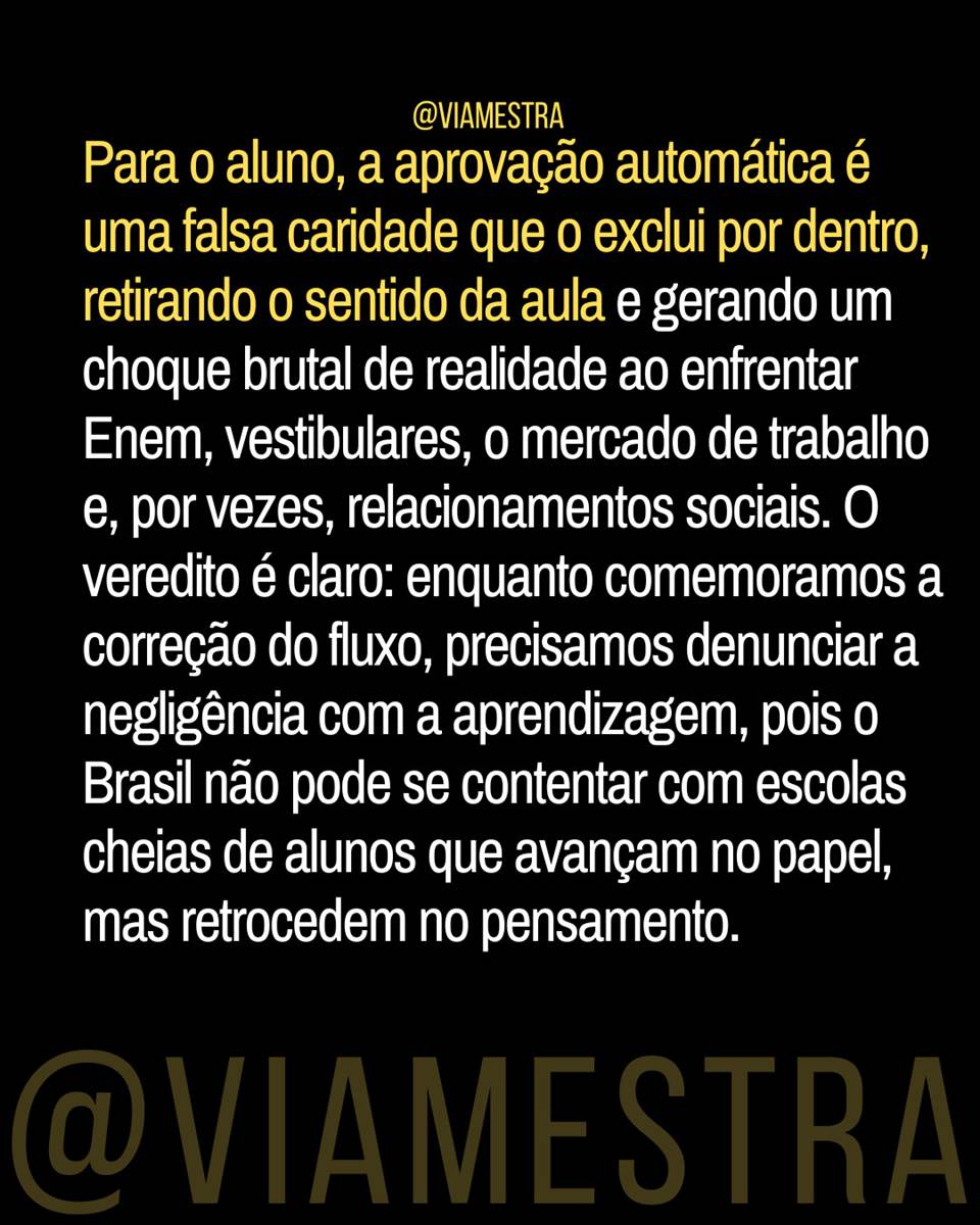 Vamos falar do Censo escolar 2025? (8/10)