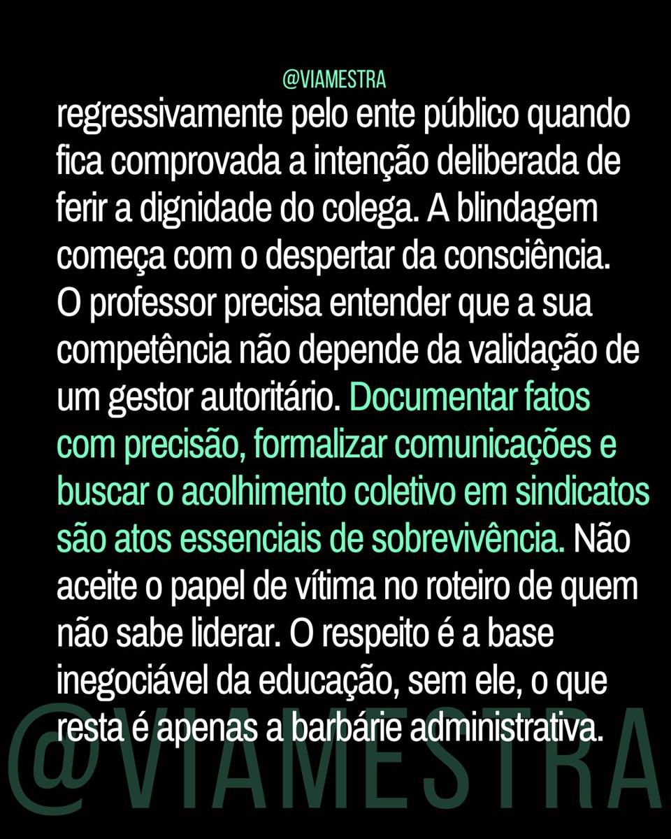 O mapa do assédio moral: a prática do cerco (parte 3/4) (10/10)