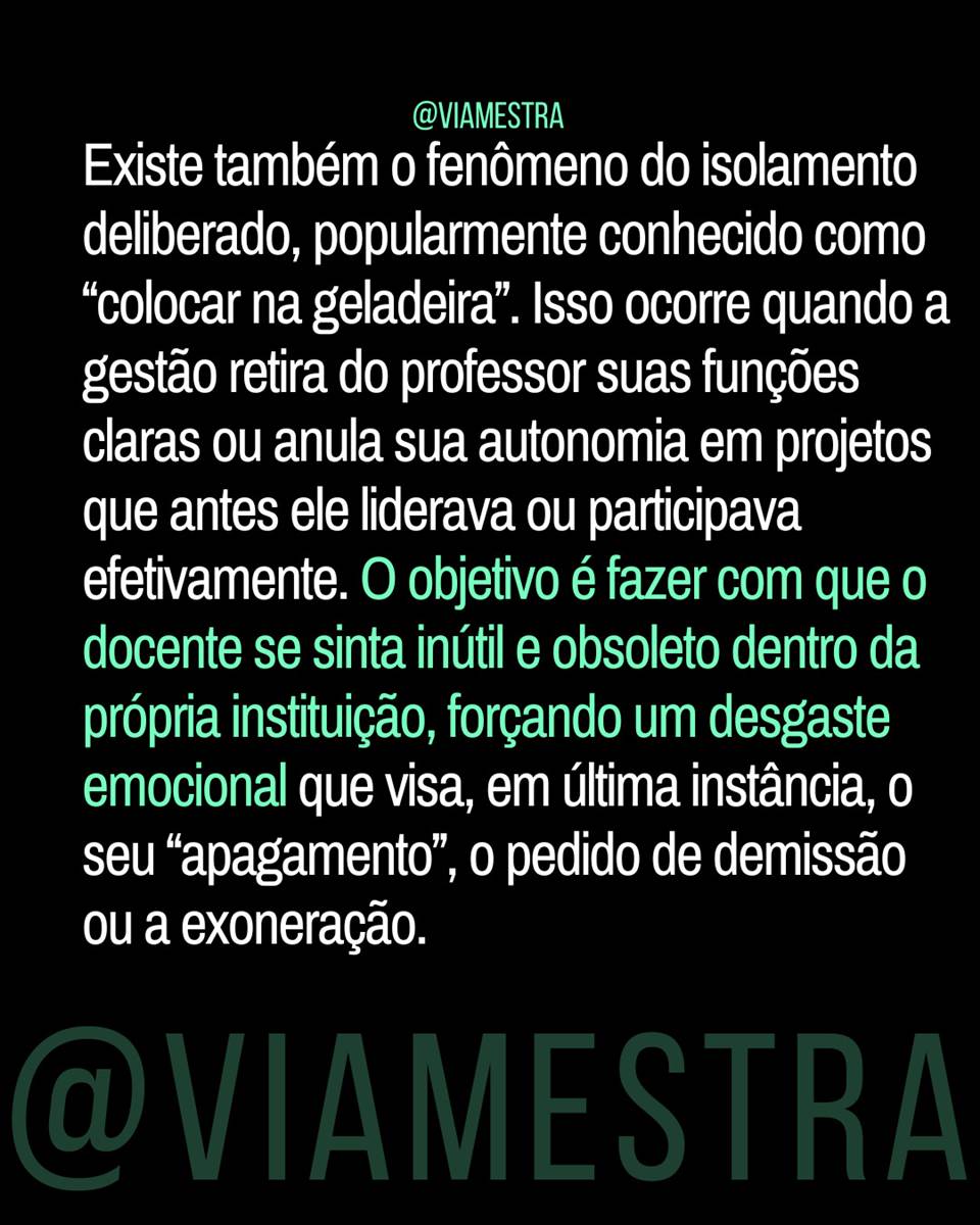 O mapa do assédio moral: a prática do cerco (parte 3/4) (3/10)