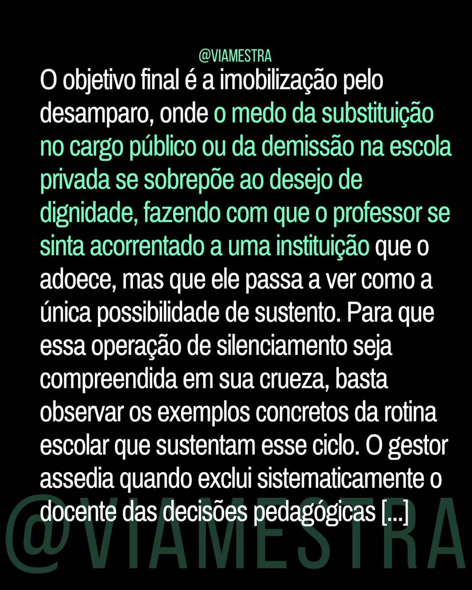 O mapa do assédio moral na escola (2/4) (10/10)