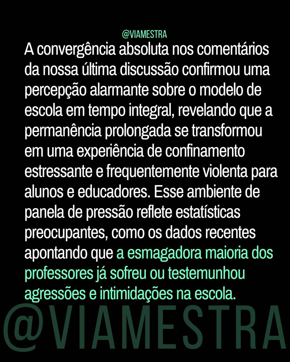Violência não é parte do ofício: onde termina o conflito pedagógico e começa o crime (1/4) (2/10)