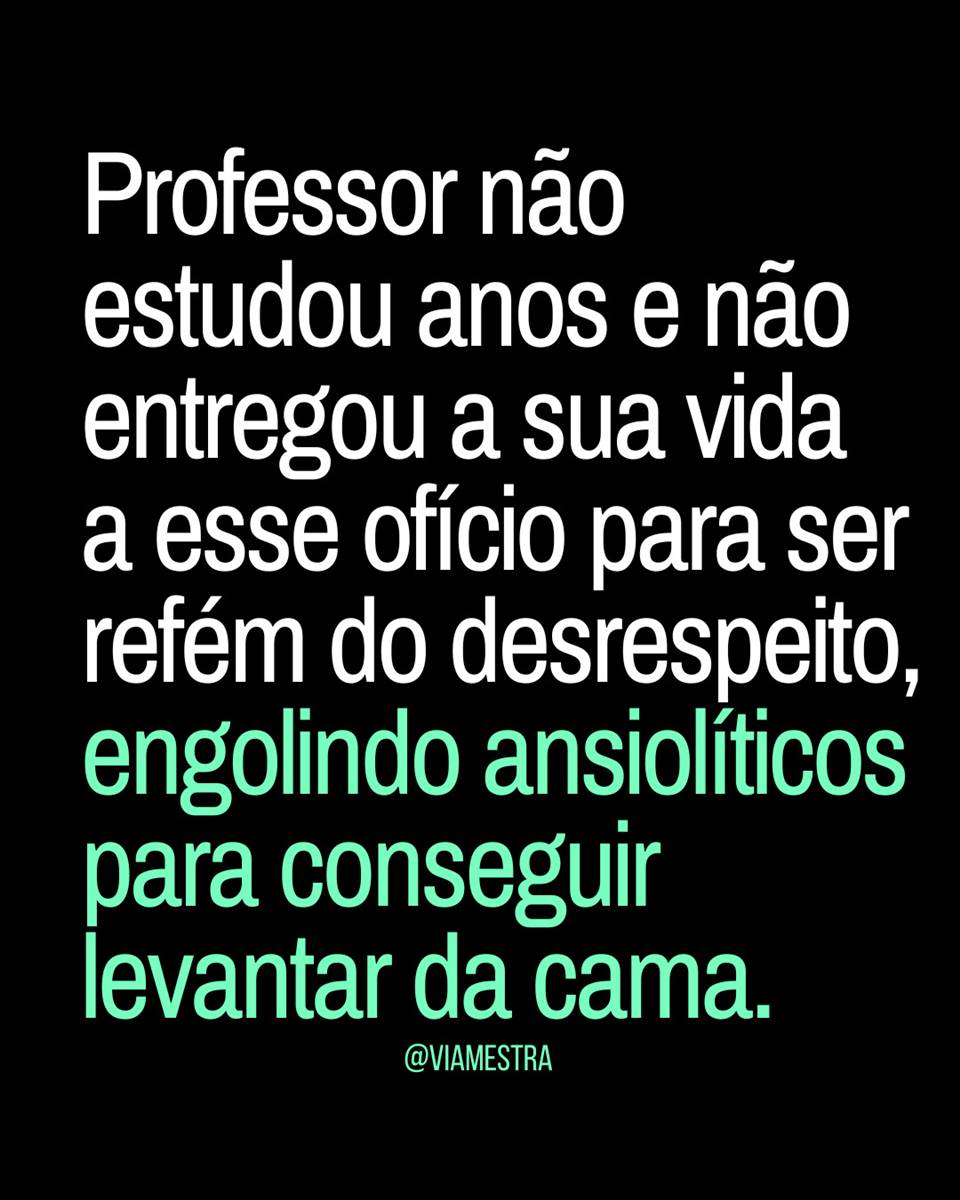 Quando o diálogo pedagógico se esgota, a lei se torna a nossa única ferramenta de sobrevivência