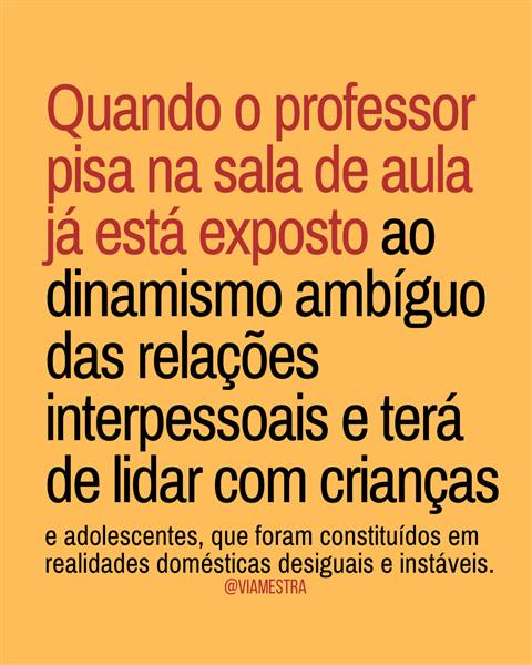 Segunda é dia de postar trechos da minha coluna no @jornaldacidadegv onde falo sobre o mal-estar docente e escolar.