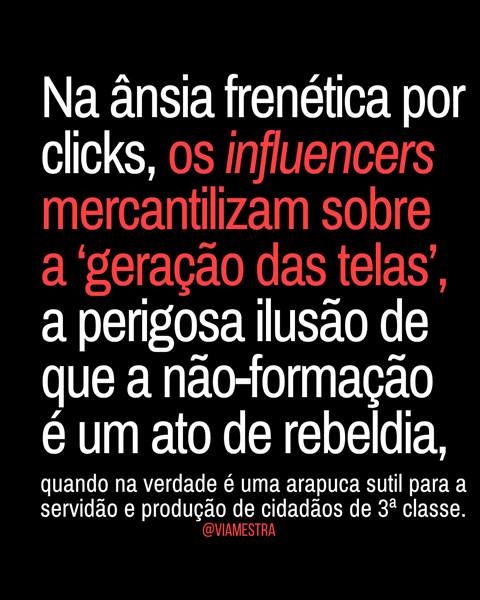 Quando o saber escolar não encontra eco na geração das telas – Parte 2