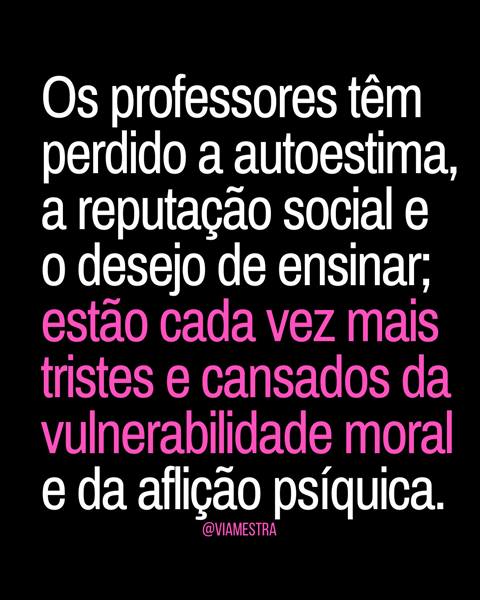 Segunda posto trechos da coluna que escrevo no @jornaldacidadegv Falo do esgotamento docente e do mal-estar escolar a partir de pesquisas, experiências, leituras, atendimentos e mentorias que faço.