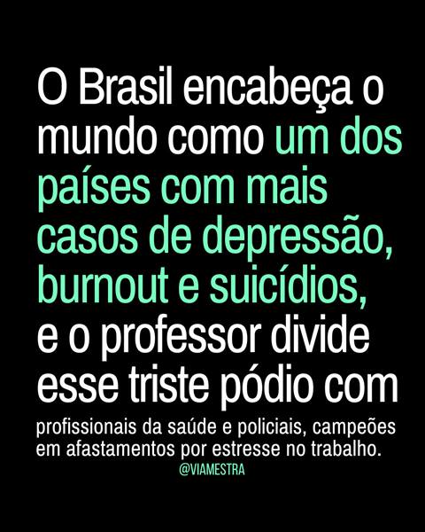 Hoje posto trechos da coluna no jornal, onde escrevo sobre o mal-estar docente e escolar.
