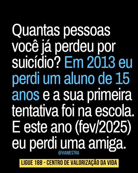 A realidade do suicídio