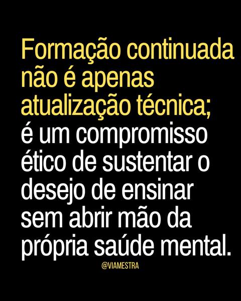 O eco do encontro: por que continuar?