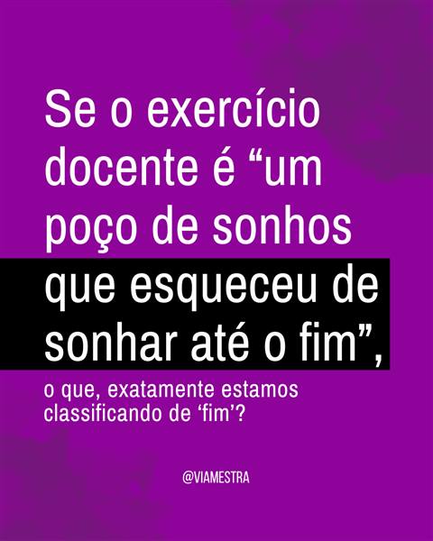 Segunda-feira é dia de postar partes do artigo que escrevo para o @jornaldacidadegv publicados aos domingos. Nele discuto o adoecimento docente e o mal-estar escolar, no contexto da Educação Básica.