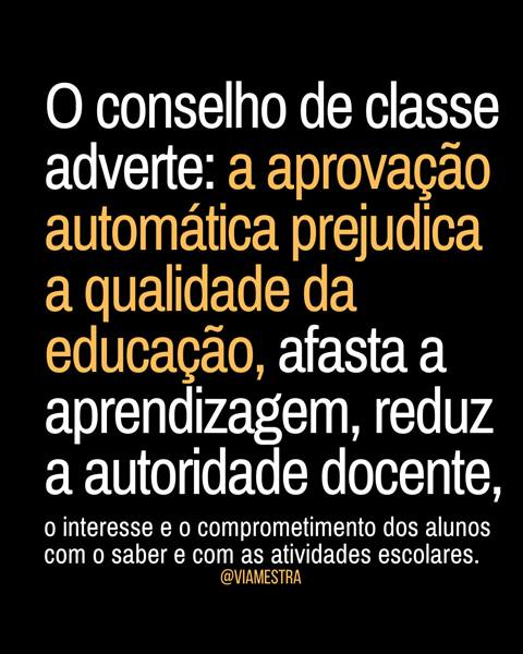 O último Conselho de Classe