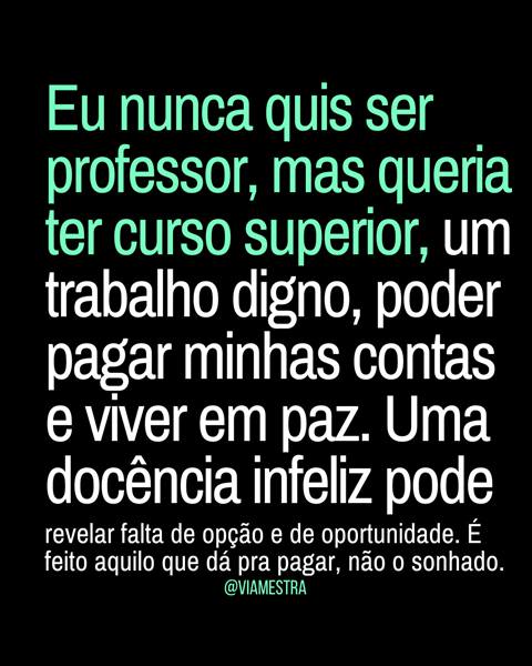 Toda segunda posto trechos da coluna no jornal, onde escrevo sobre o mal-estar docente e escolar.