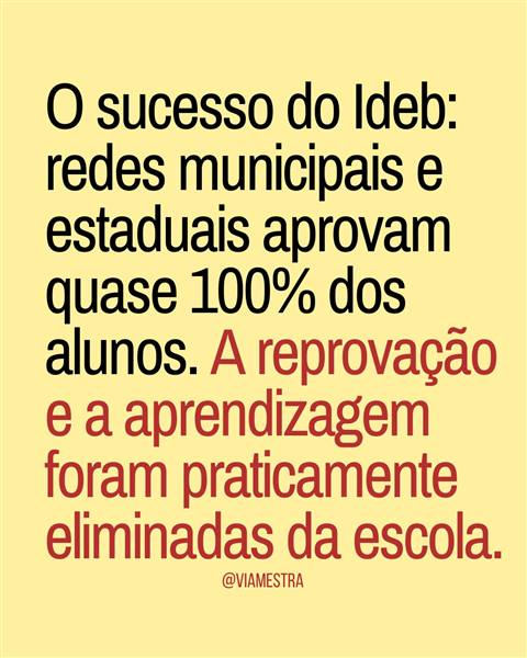 A ilusão dos recordes: o abismo entre o IDEB e o chão da escola